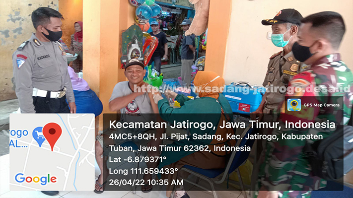 2 HARI VAKSINASI DI PASAR JATIROGO, ANTUSIAS MASYARAKAT TERUS MENURUN